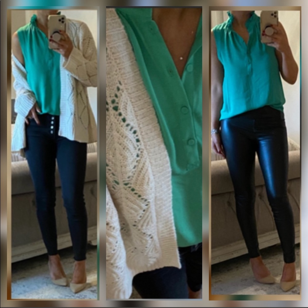 Kelly green💚 Gorgeous sleeveless top